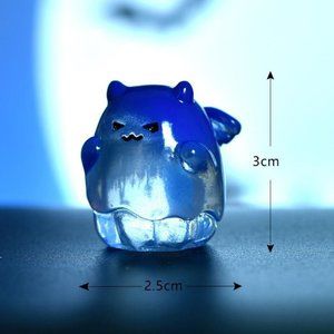 Halloween resin trinkets - Purple Ghost